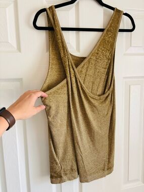 Free People Cross Back Tank